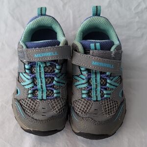 Merrell Kids' Hiking Shoes in Gray and Teal